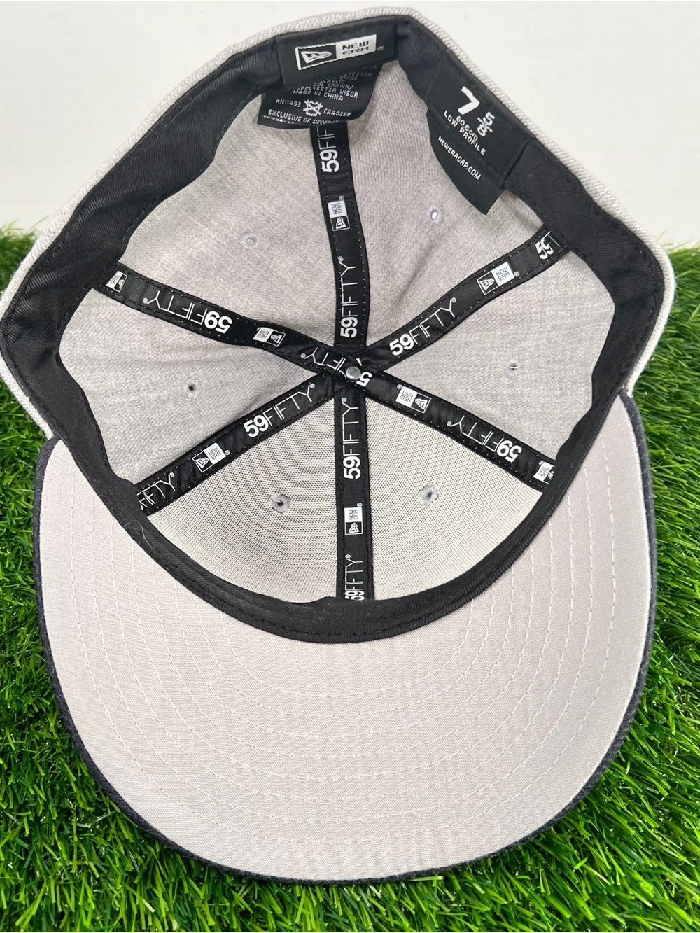 Men's US National Team '47 Gray Two-Tone No Shot Captain Hat Sz 7 5/8 - Picture 4 of 6
